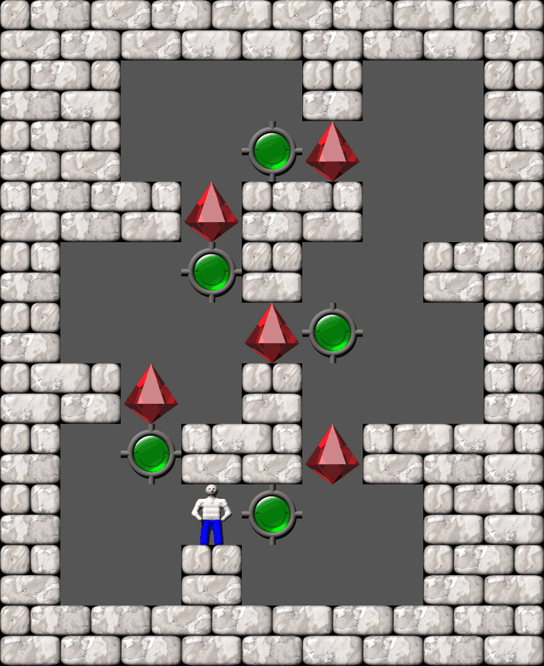 Сокобан More Bugs collections уровень 29